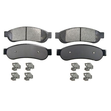 Wagner Brakes Semi-Met Disc Pad Set, Zx1334 ZX1334